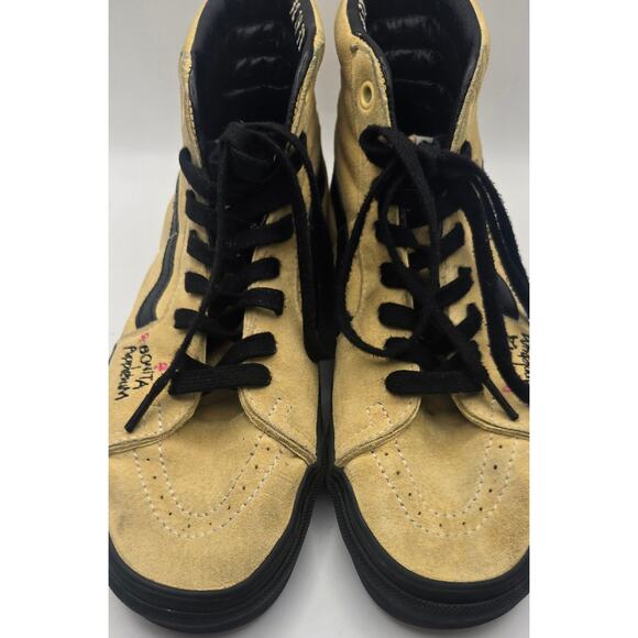 Vans Sk8 Hi (ATCQ) Mellow Yellow Men's 7.5 & Ladies 9 - Picture 4 of 11